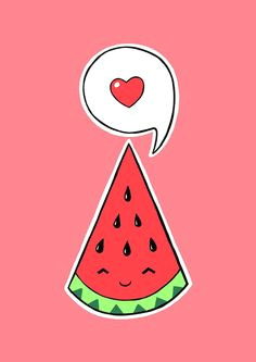 Drawing Cute Watermelon 49 Best Watermelon Wallpapers Images Cute Drawings Drawings