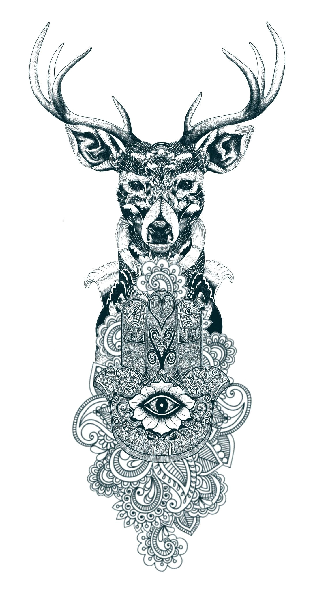 Drawing Deer Eyes Pin by Maiuji72er On Tattoo Pinterest Tattoos Mandala Tattoo