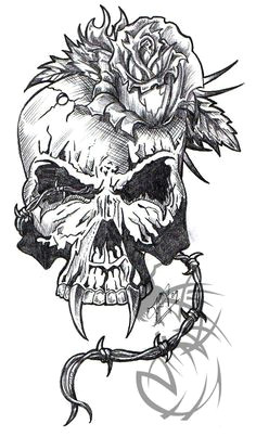 Drawing Demon Skull 33 Best Angel Skull Tattoo Flash Images Skull Tattoos Sugar Skull