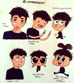 Drawing Different Cartoon Styles 25 Best Cartoon Style Challenge Images