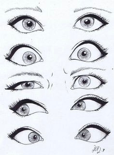 Drawing Different Eye Expressions Closed Eyes Drawing Google Search Don T Look Back You Re Not
