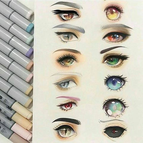 Drawing Different Eye Shapes Eye Shapes and Colors the First Thing I thought Was Wow that