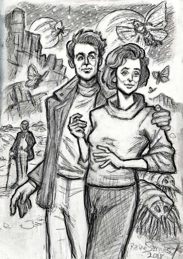 Drawing Doctor Girl Rough Sketch Of Ian and Barbara by Rainesz Doctor who Pinterest