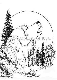 Drawing Dog Tree 31 Best Pen Ink Images Wilderness Wildlife Zen Tangles