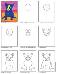 Drawing Dogs Pdf 569 Best Guided Draw Art Images In 2019 Art for Kids Art