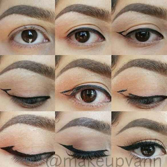 Drawing Droopy Eyes 11 Glam Af Makeup Tips for People with Hooded Eyes Eye Makeup