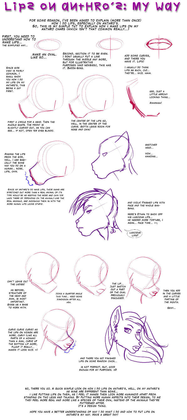 Drawing Duck Eyes Tutorial Lips On Anthro S by Odduckoasis On Deviantart