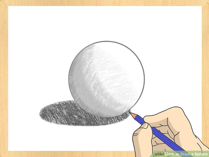 Drawing Easy 3d Sphere 3 Ways to Draw A Sphere Wikihow