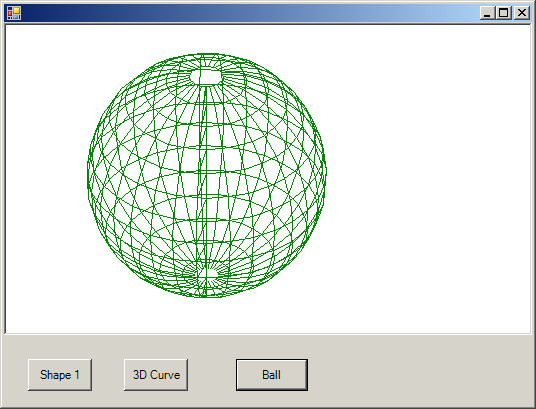 Drawing Easy 3d Sphere 3d Ball 3d A 2d Graphics A Vb Net Tutorial