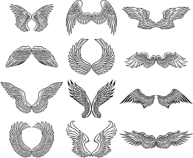 Drawing Easy Angel Wings Learn More About Drawings Of Angel Wings for Your Angelic Art
