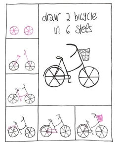 Drawing Easy Bike How to Draw Scissors with Easy Step by Step Drawing Tutorial How