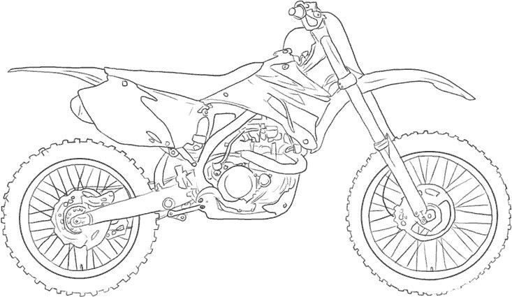 Drawing Easy Bike Pin by Jessica Hawkins On Dirt Bike Birthday Party Drawings Dirt