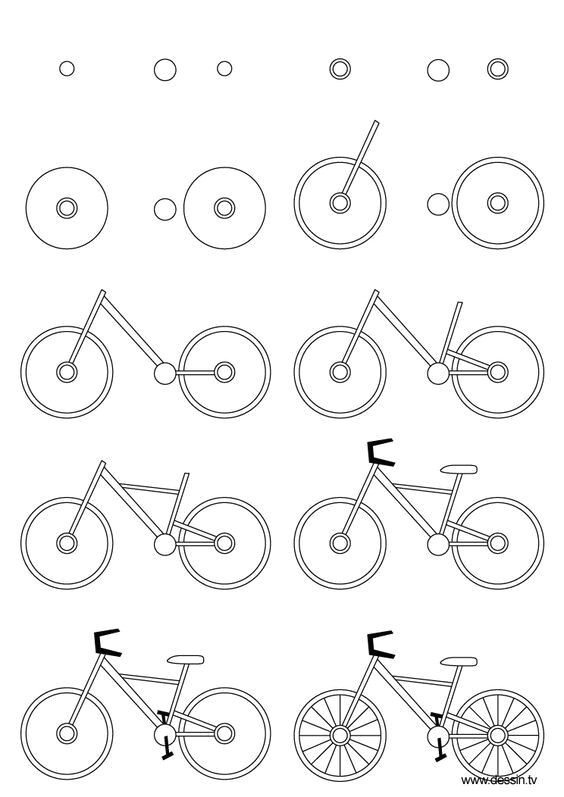 Drawing Easy Bike Pin by Ubaid On Drawing and Painting In 2018 Pinterest