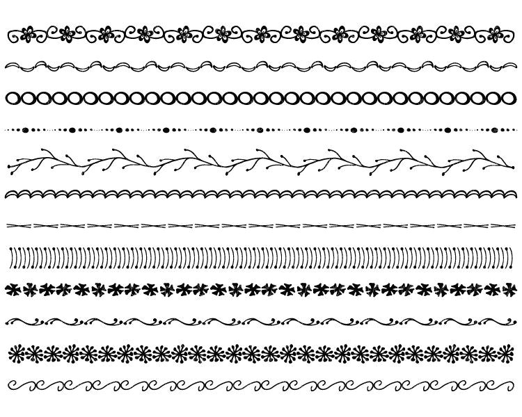 Drawing Easy Border Designs Easy to Draw Border Designs Easy Borders to Hand Draw Hand Drawn