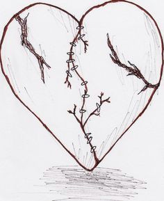 Drawing Easy Broken Heart 33 Best Broken Heart Art Images Broken Heart Art Heart Broken