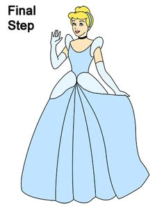 Drawing Easy Cinderella 19 Best How to Draw Cinderella Images Disney Drawings Drawing