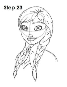 Drawing Easy Elsa 152 Best Draw Images