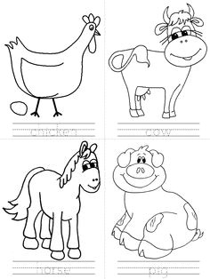 Drawing Easy Farm Animals 225 Best Farm Animals Drawing Ideas Images Appliques Embroidery