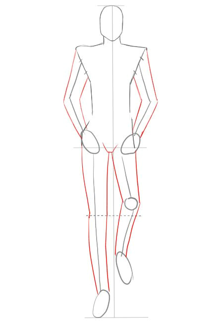 Drawing Easy Figures How to Draw A Man Figure for Fashion Design Sketches Step by Step