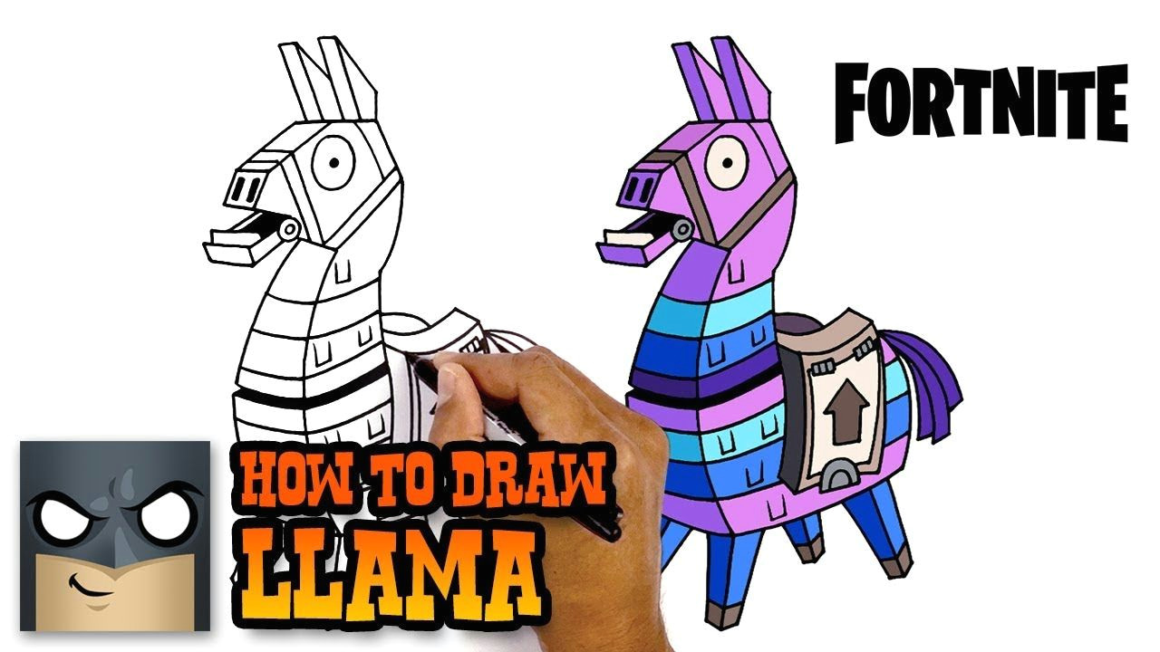 Drawing Easy fortnite How to Draw Llama fortnite Awesome Step by Step Tutorial