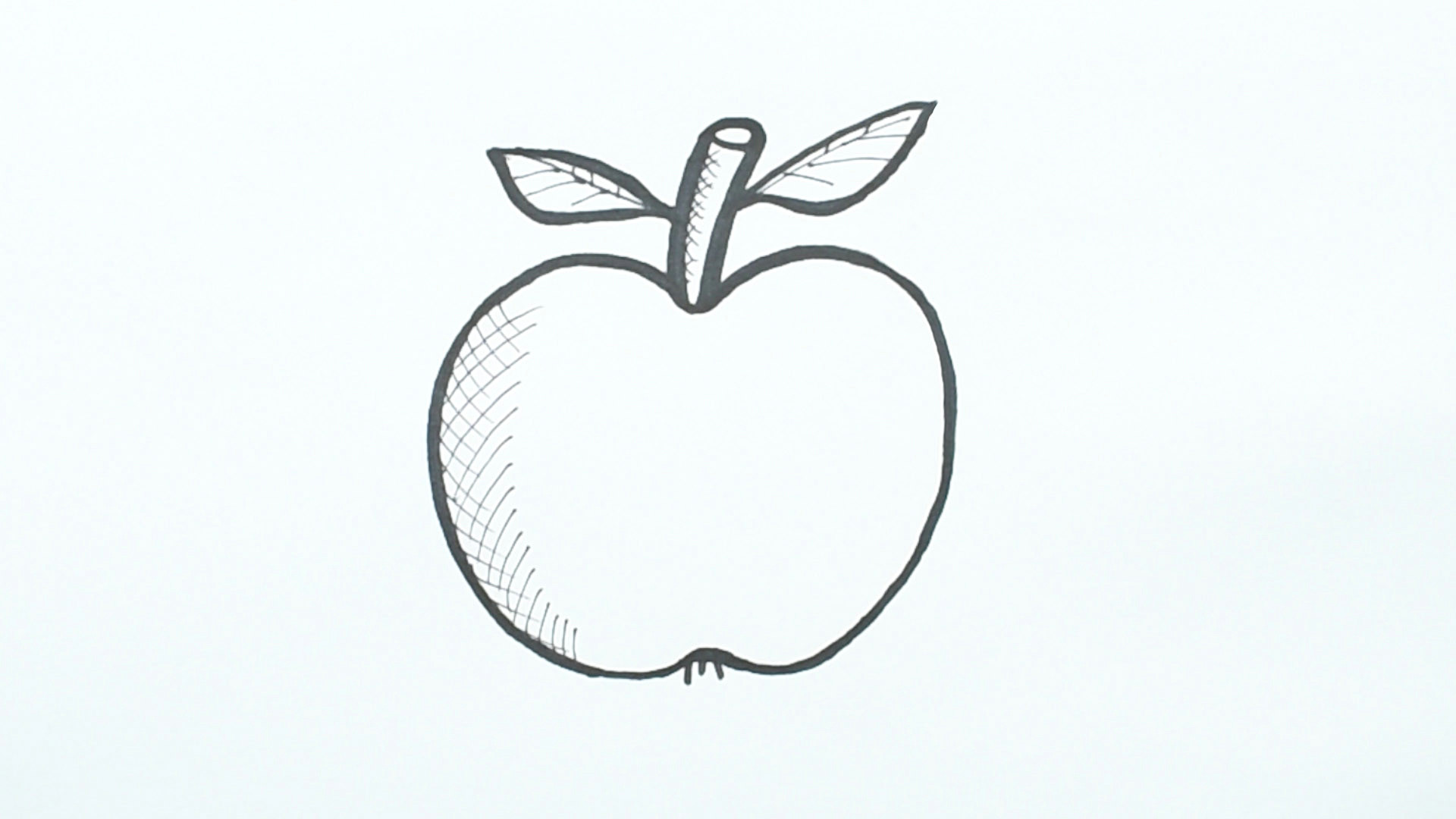 Drawing Easy Fruits 4 Ways to Draw An Apple Wikihow