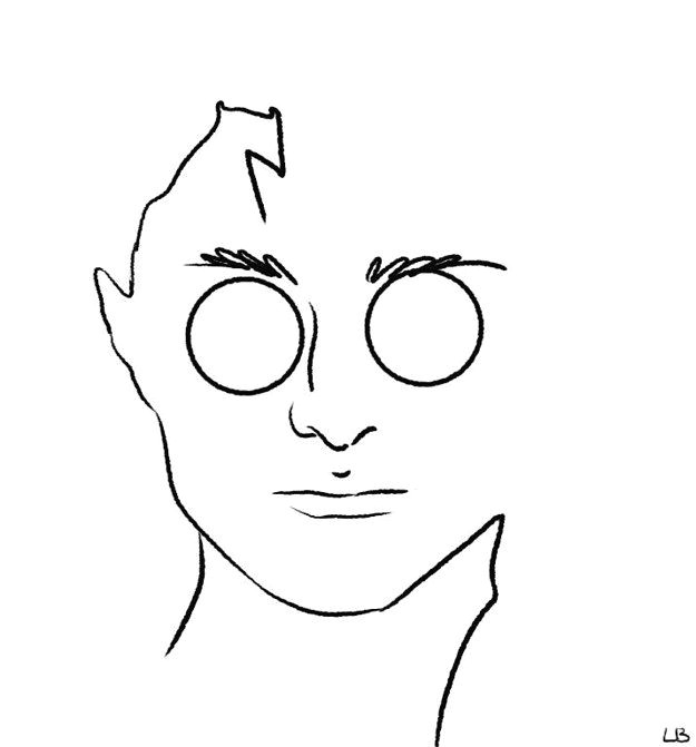 Drawing Easy Harry Potter Harry Potter Characters as Minimalist Drawings Harry Potter