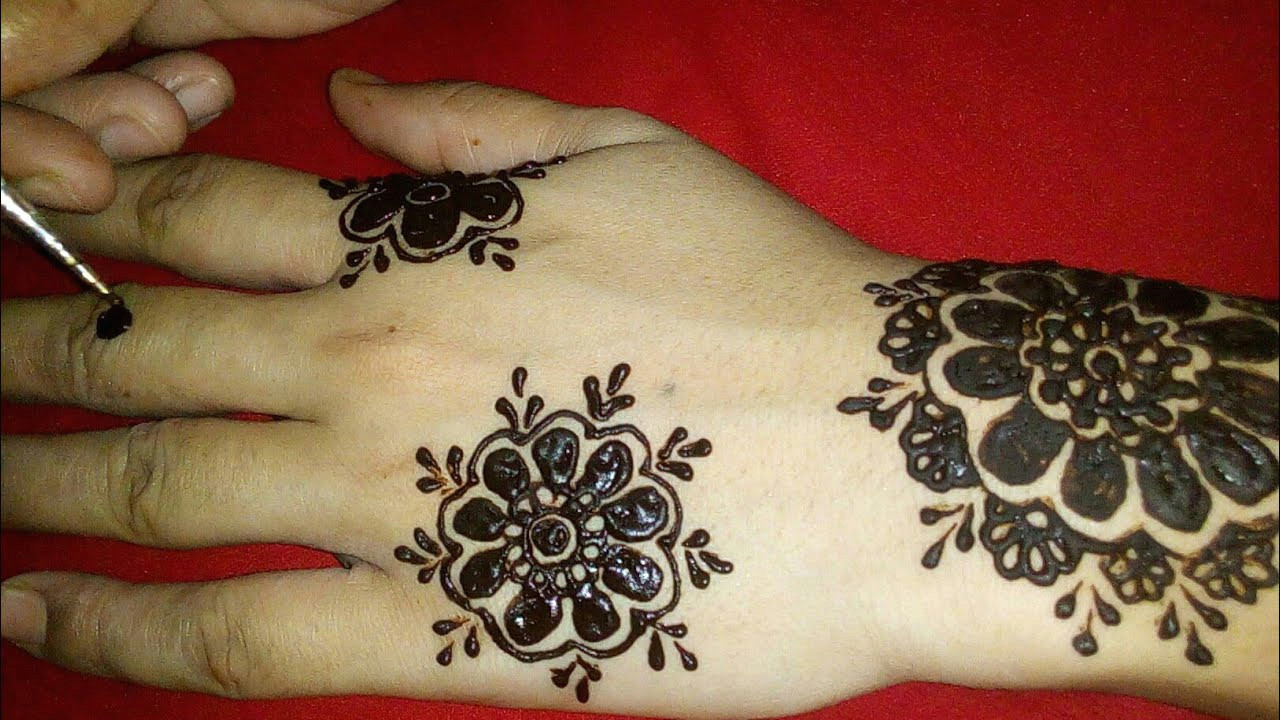 Drawing Easy Henna Simple and Easy Mehndi Designs for Hands Easy Mehndi Designs to Draw