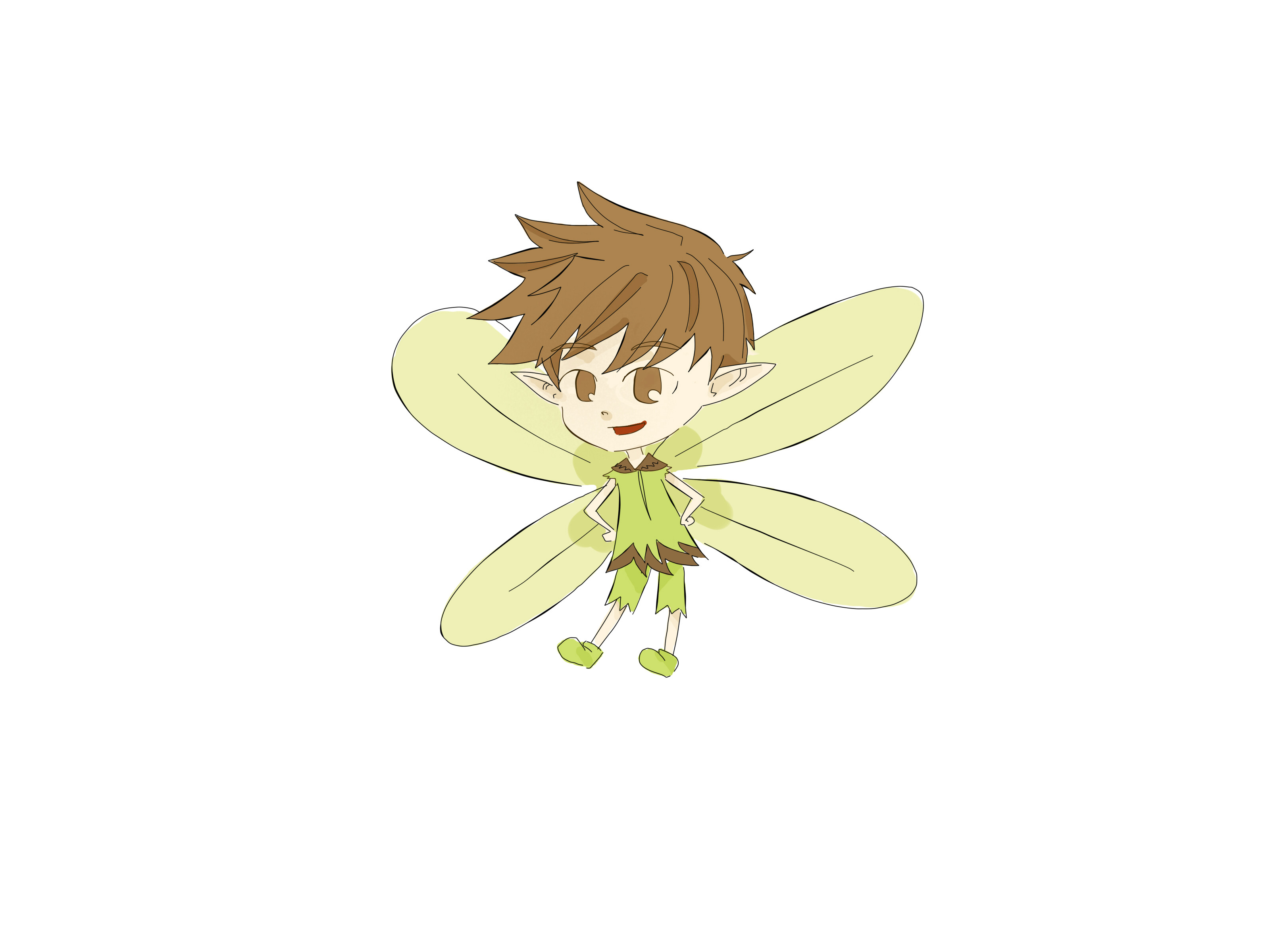 Drawing Easy Methods 4 Easy Ways to Draw A Fairy with Pictures Wikihow