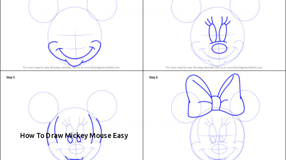 Drawing Easy Minnie Mouse How to Draw Mickey Mouse Easy Minnie Mouse Drawing Step by Step Draw