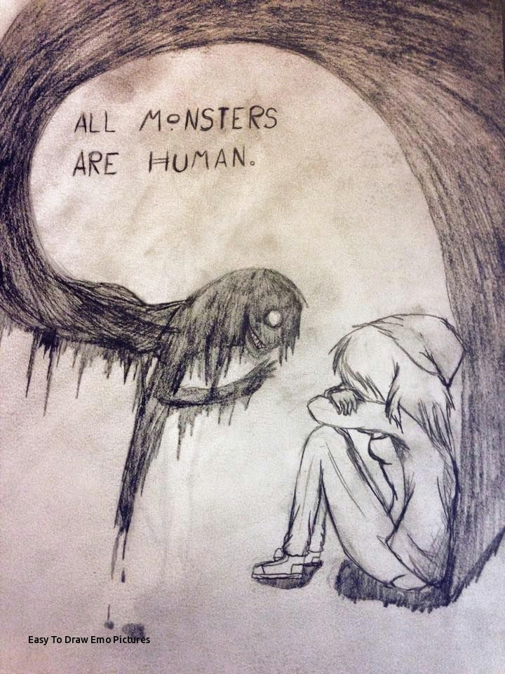 Drawing Easy Monsters Easy to Draw Emo Pictures New Wallpaper Meme Cool 0d Ian Backup Tags