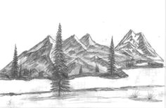 Drawing Easy Mountains 617 Best Mountain Sketch Images In 2019 Charts Drawings Mountain