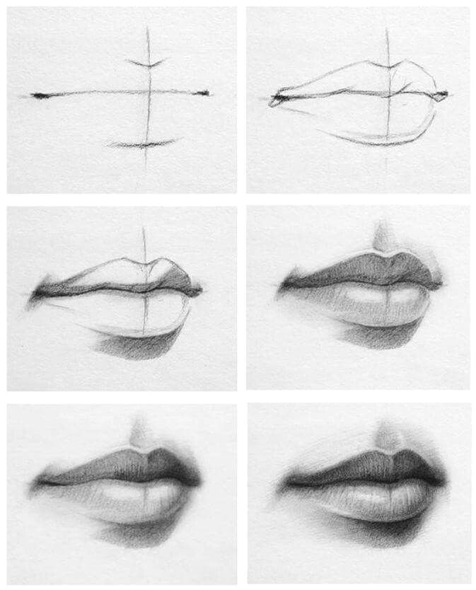 Drawing Easy Mouth Pin by Amit Gautam On Draws Pinterest Arte Ca Mo Dibujar and
