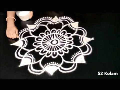 Drawing Easy Rangoli How to Draw Beautiful Mandala Designs Easy Rangoli Pretty Kolam