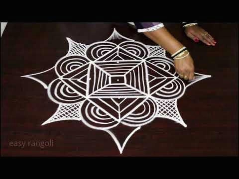 Drawing Easy Rangoli Youtube Rangoli Pinterest Simple Rangoli Youtube and Friends