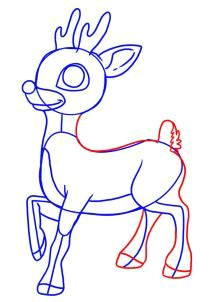 Drawing Easy Reindeer 155 Best Cartooning Images Animal Drawings Easy Drawings Learn