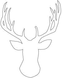 Drawing Easy Reindeer 41 Best Deer Head Silhouette Images Deer Deer Head Silhouette