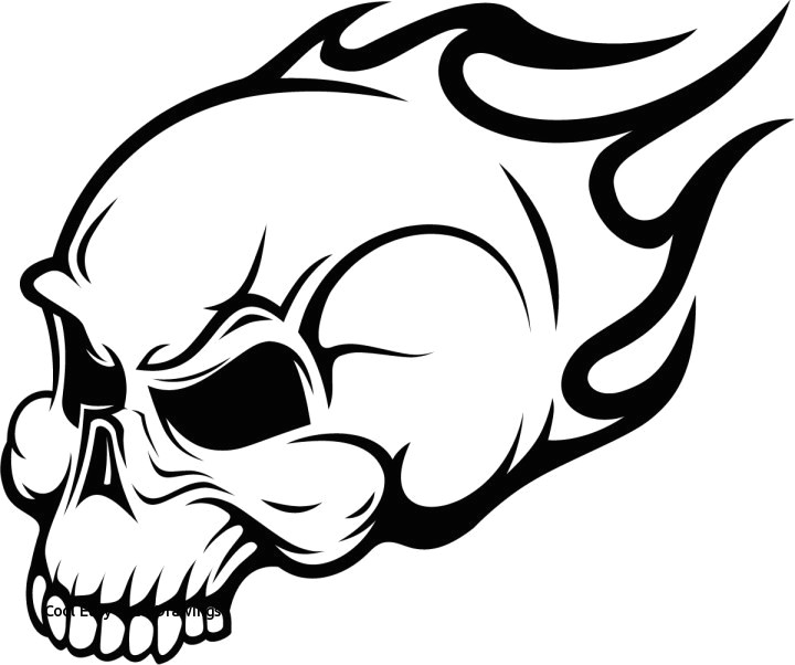 Drawing Easy Skeleton Cool Easy Skull Drawings Cool Skull to Draw Prslide Com