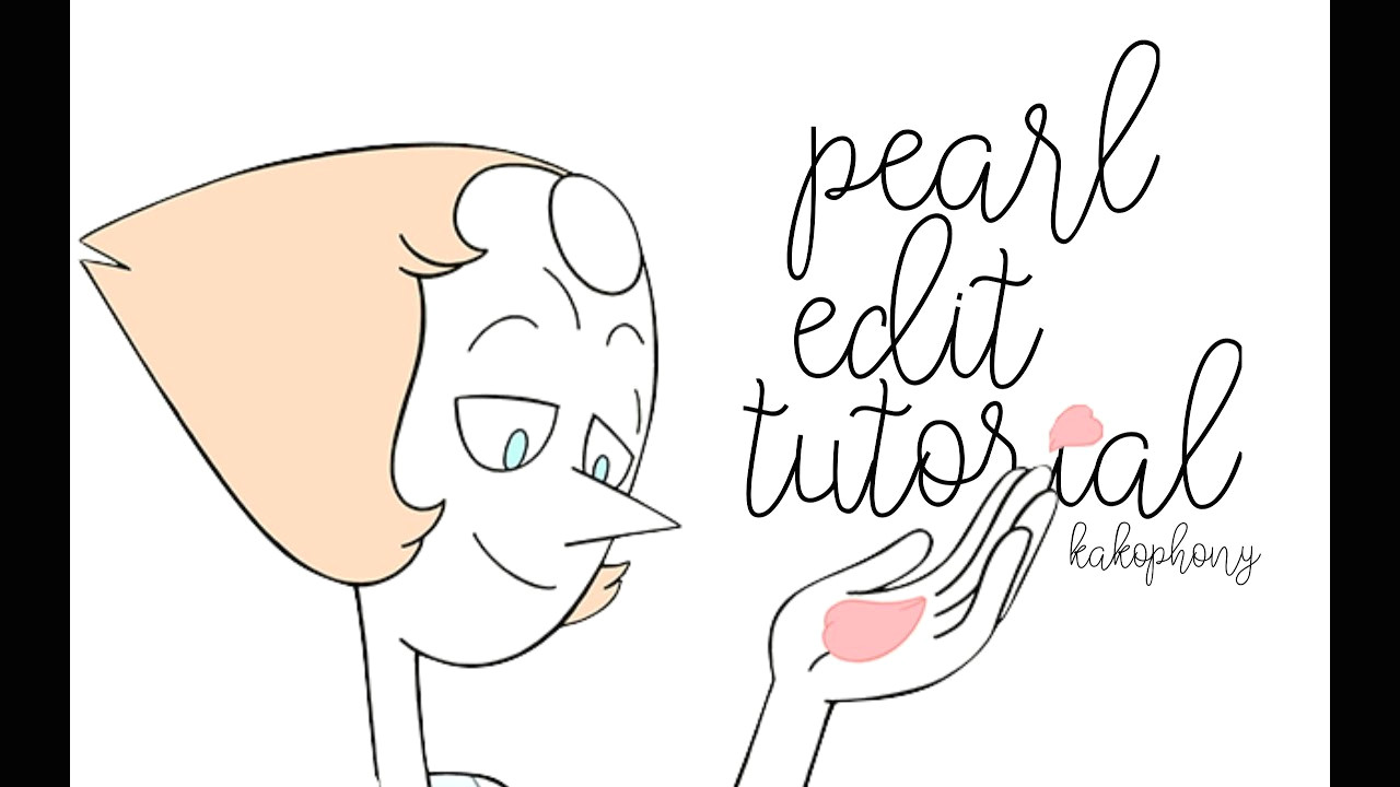 Drawing Easy Steven Universe Pearl Edit Tutorial Steven Universe