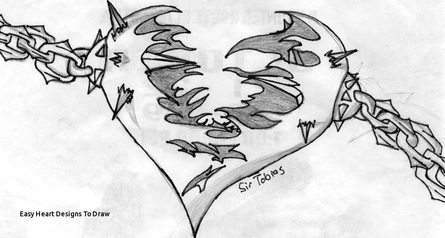 Drawing Easy Tattoo Designs Easy Heart Designs to Draw Easy Tattoo Designs to Draw Idea