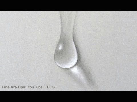 Drawing Easy Things Step by Step How to Draw A Water Drop Step by Step Fine Art Tips Youtube