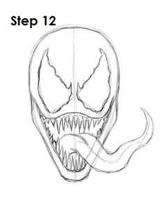 Drawing Easy Venom How to Draw Batman Chibi How to Draw Drawing Ideas Draw