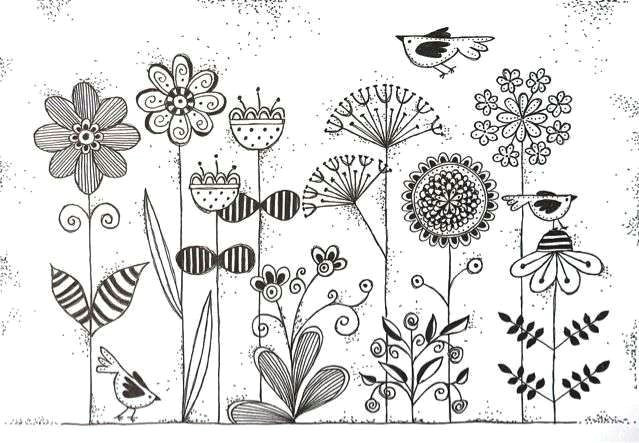Drawing Elegant Flowers Flower for June Elegant Patterns for Kindergarten New Flower