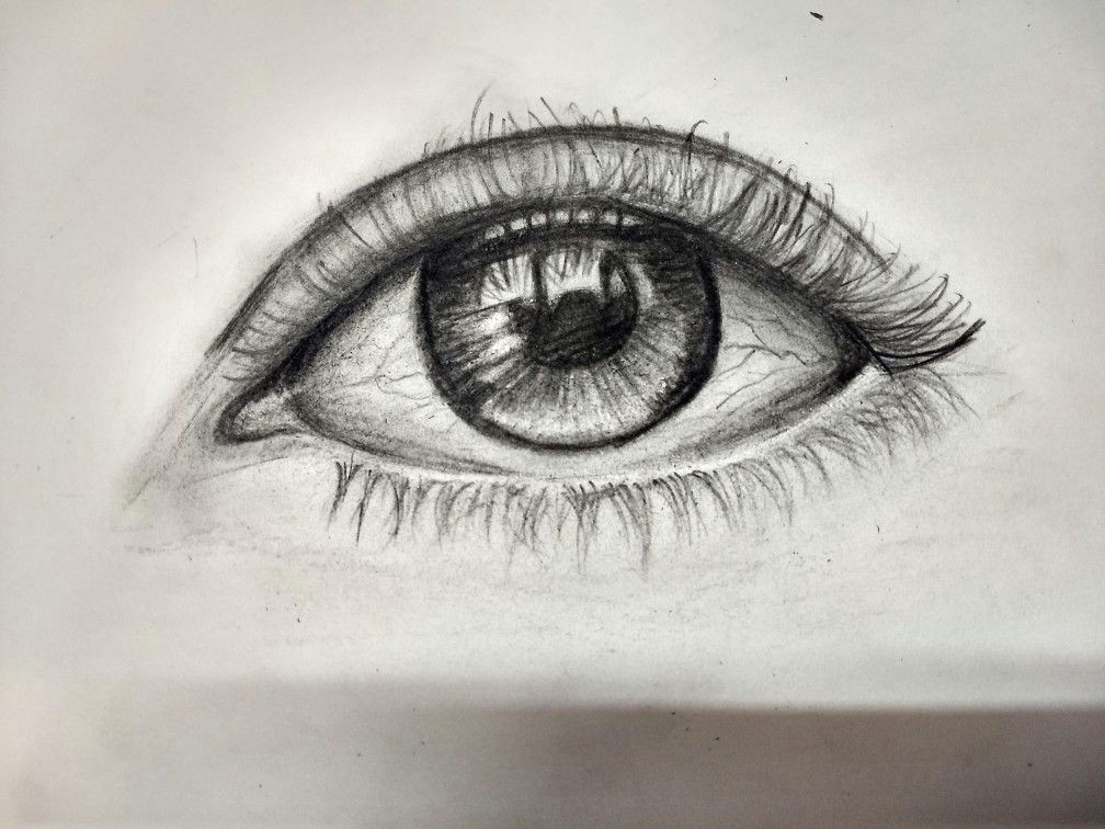 Drawing Eye Colour Pencil My First attempt to Draw An Eye Eye Eye Drawing Charcoal Pencil