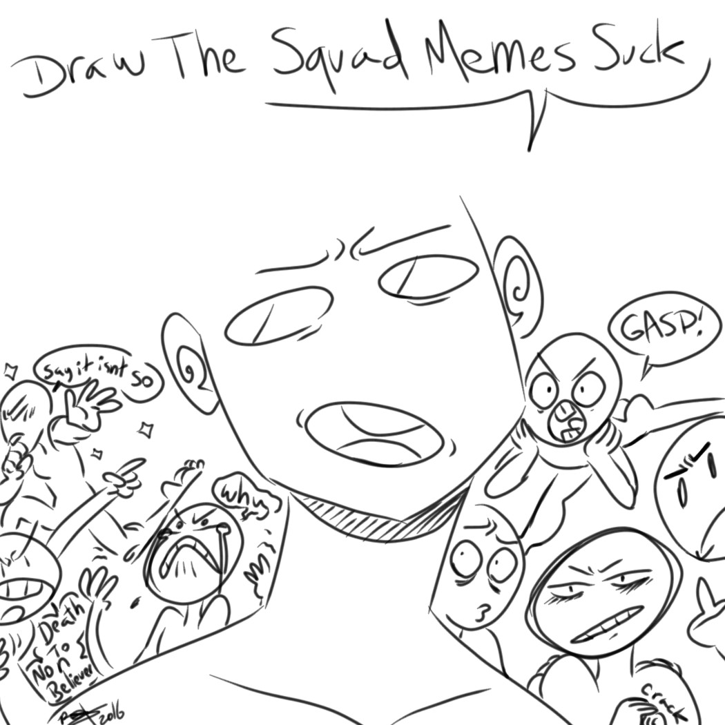 Drawing Eye Meme Croxovergoddess Draw the Squad or Tag Yourself I M butt Gasp