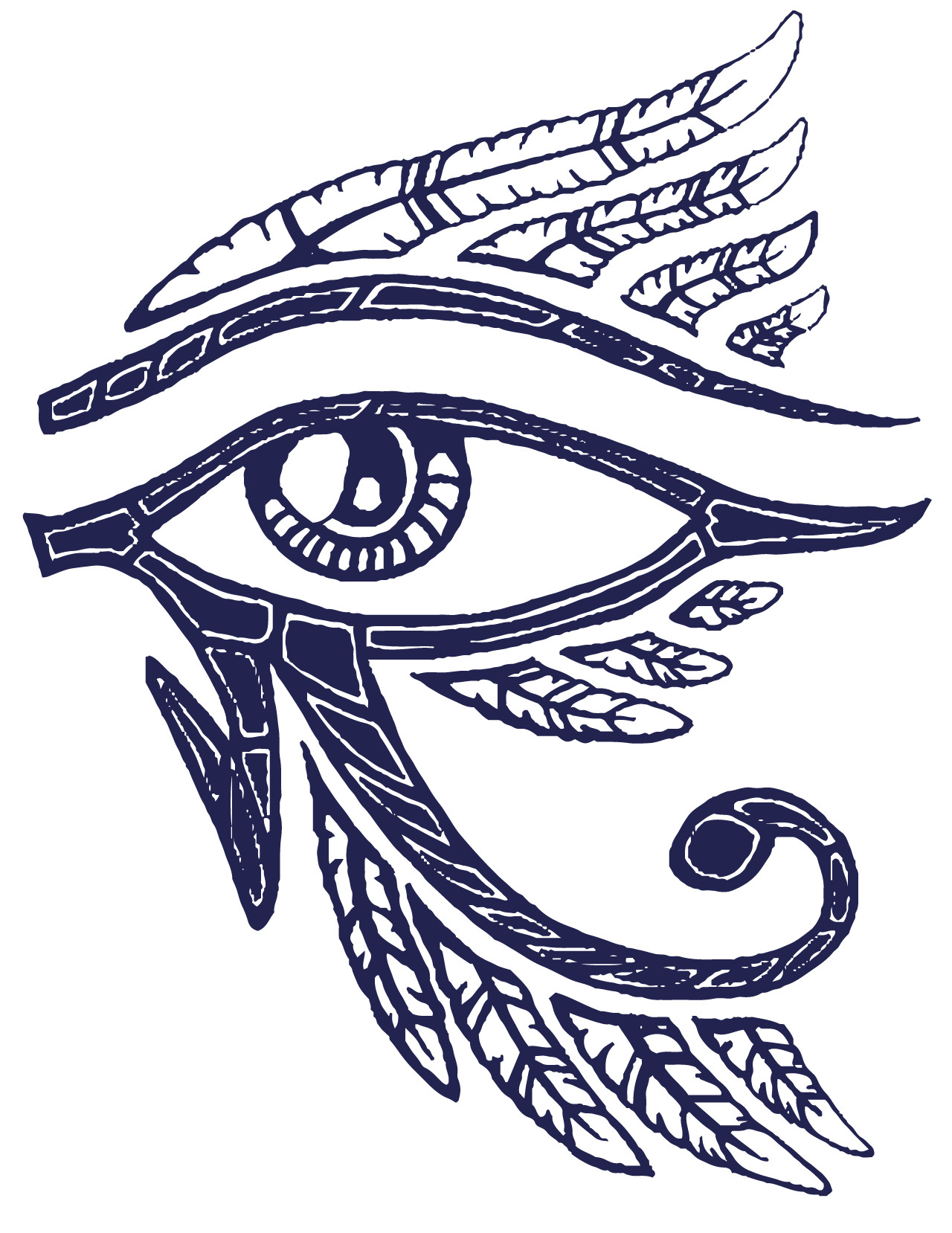 Drawing Eye Of Horus the Eye Of Horus the Egyptian Eye and Its Meaning Mythologian Net