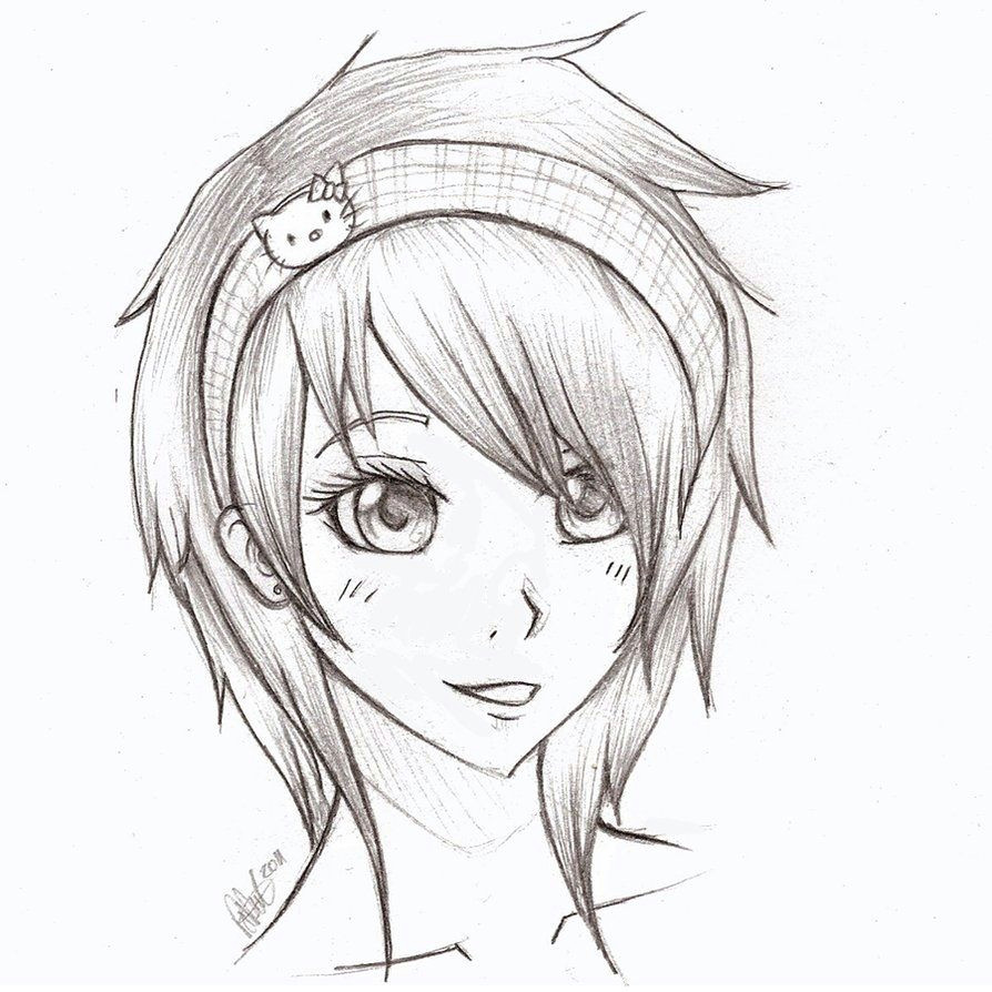 Drawing Eyes Cartoon Girl Easy Pencil Drawings Of Anime Awesome Pencil Sketch Of Lover Search