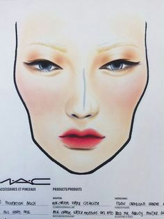 Drawing Eyes Chart 120 Best F A C E C H A R T S Images Beauty Makeup Mac Face Charts