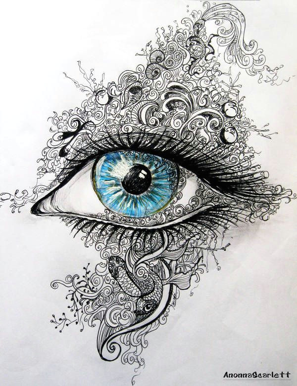 Drawing Eyes Cool Through the Eye by Anonnascarlett Art In 2019 Pinterest