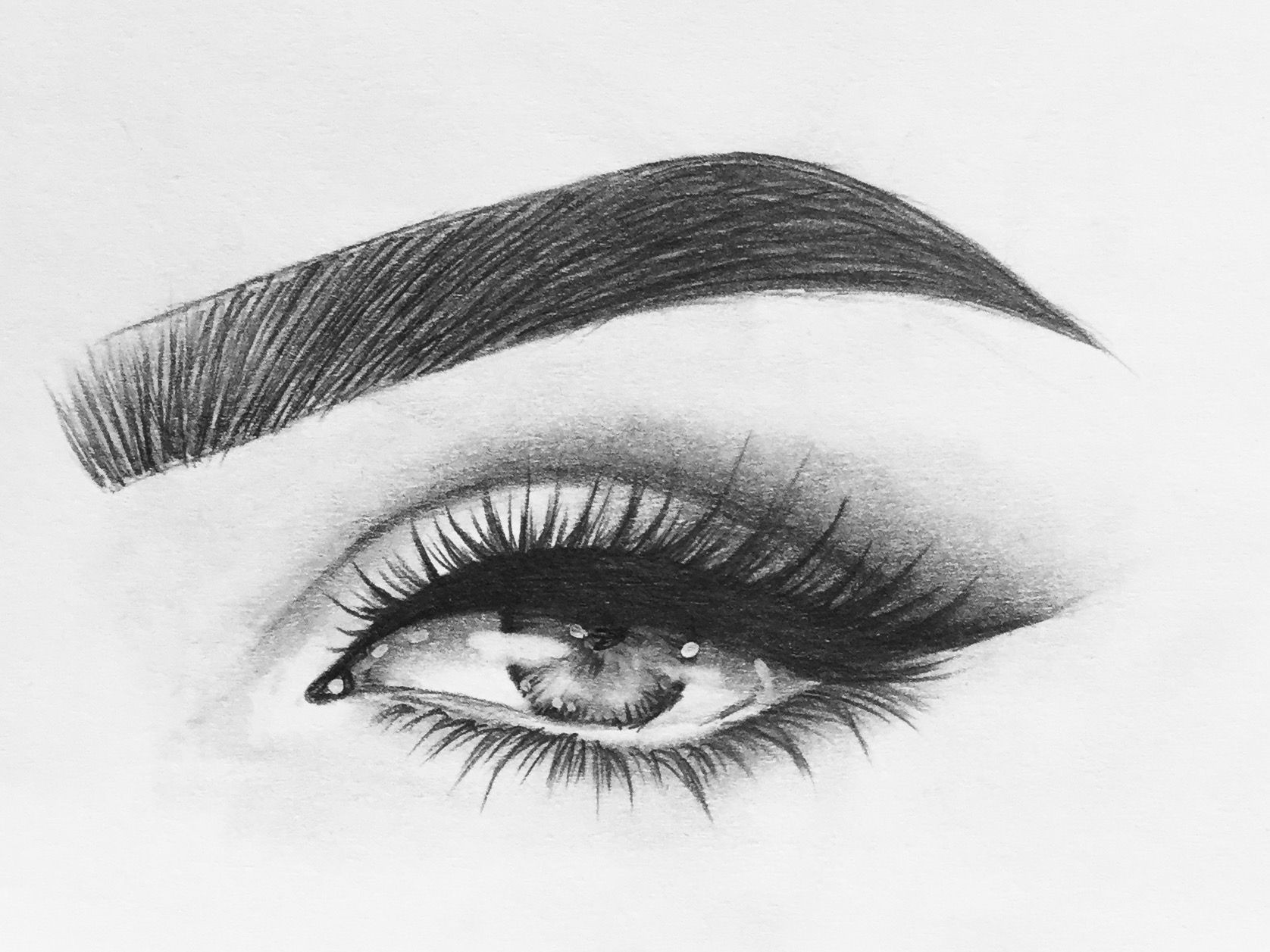 Drawing Eyes Eyebrows Eyelashesfake Eye Lashes Fake In 2019 Pinterest
