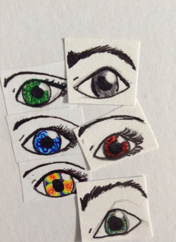 Drawing Eyes for Characters I Drew these Eyes Based Off Of Elemental Characteristics Drawing